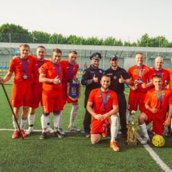 Рівненські патрульні перемогли в чемпіонаті з міні-футболу
