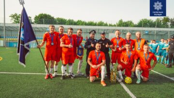 Рівненські патрульні перемогли в чемпіонаті з міні-футболу